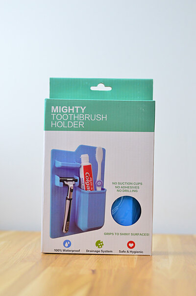 J-MART Mighty Toothbrush Holder 1031 Blue