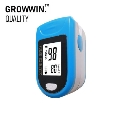 GrowWin Pulse Oximeter (X-1906) Blue