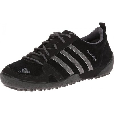 Adidas Outdoor Kids Daroga Leather 28.5(Black/Granite/Black)