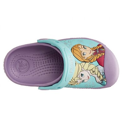 Crocs Kids CC Frozen Clog 19-21 (Iris)