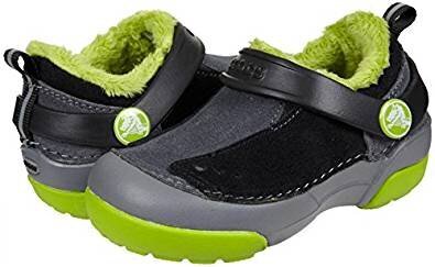 Crocs Dawson slip-on lined sneakerps 25 (charcoal/black)