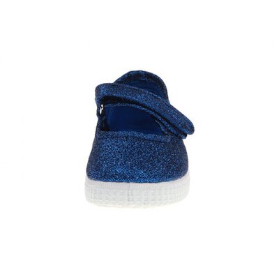 Cienta Kids Shoes 56013 18 (Blue Metallic)