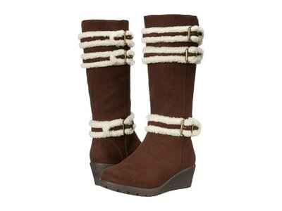 Kenneth Cole Reaction Kids NY Dolly Buckle 33 (Dark Brown)