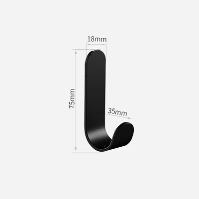 Fumei Space Aluminium E Black 2pcs