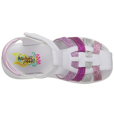 Rachel Kids Summertime 20 (White/Multi Glitter)