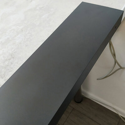 IwConcept BathRack Flat-60cm Black