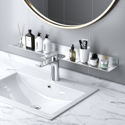 IwConcept BathRack Loft-60cm Notch Silver