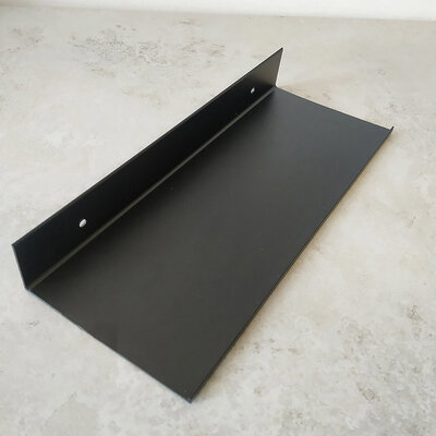 IwConcept BathRack Flat-30cm Black