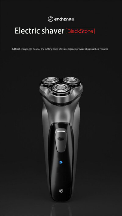 Enchen BlackStone-С Shaver Silver/Black