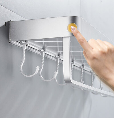 Fumei PLB-40cm (Hook and Rod) Silver