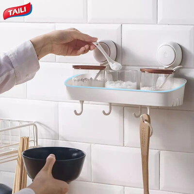 Taili AW633 (Storage Shelf + hook) White