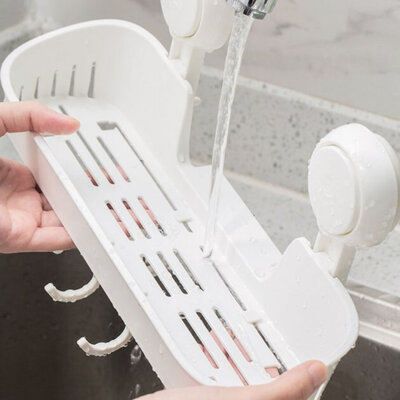 Taili AW633 (Storage Shelf + hook) White