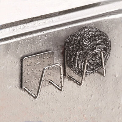 Haowa Kitchen Hook (3M) Silver
