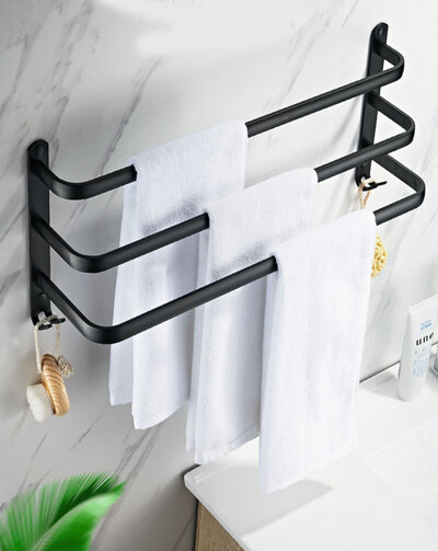Fumei LM 40cm-3-Rods Black