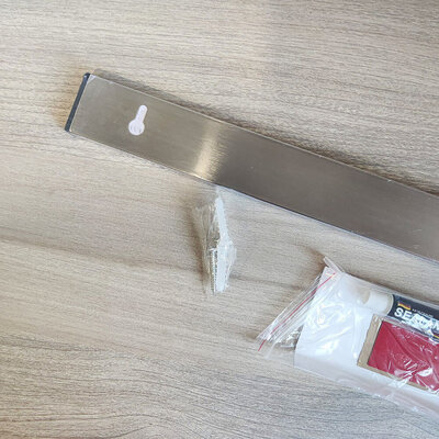 IwConcept PRO Batten-40cm (Steel 304) Silver