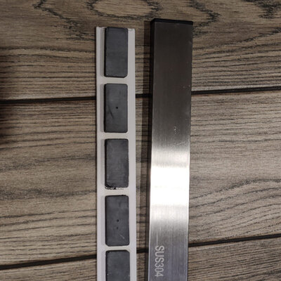 IwConcept PRO Batten-40cm (Steel 304) Silver