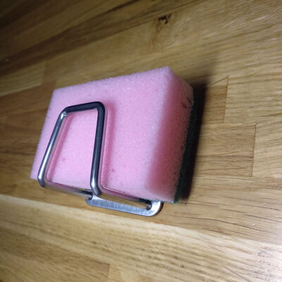 Fumei Sponge Holder (3M) Silver (4pcs)