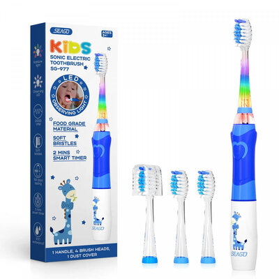 Seago SG-977 (4 brush heads) Giraffe Blue