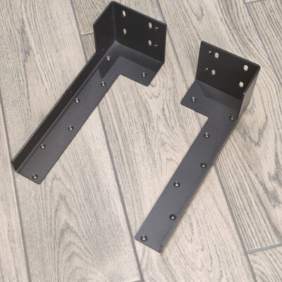 Jinrongda Bracket-B 30cm (Black) 2pcs