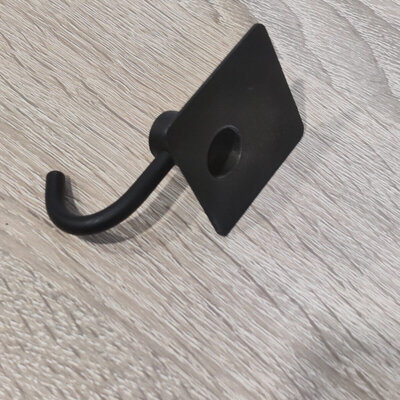 HO-LZ Hook 2pcs (Glue) Black