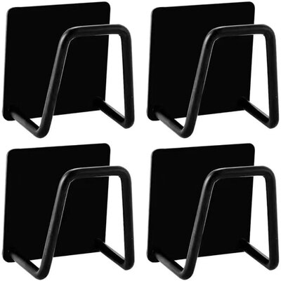 Haowa Sponge Holder (3M) 4pcs Black 