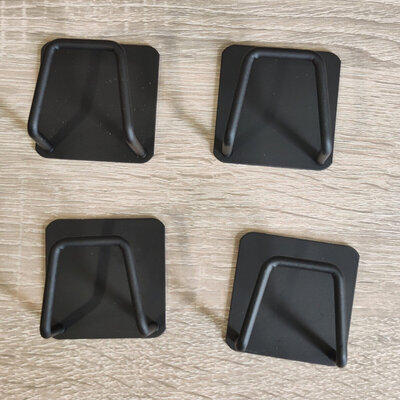 Haowa Sponge Holder (3M) 4pcs Black 