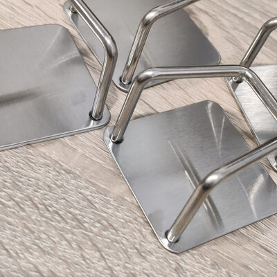 Haowa Sponge Holder (3M) 4pcs Silver