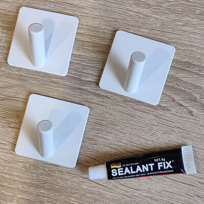 IwConcept JIN-Aluminum Type-2 (S) 3pcs White