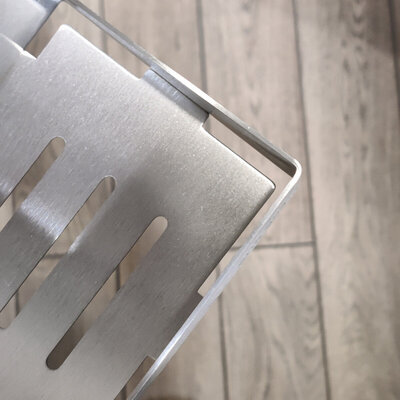 Tauset H5188 SUS304 24cm Matte Silver