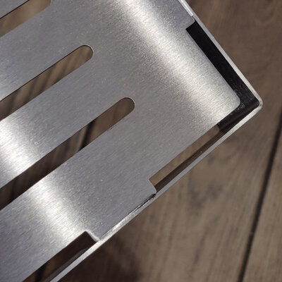 Tauset H5188 SUS304 24cm Matte Silver