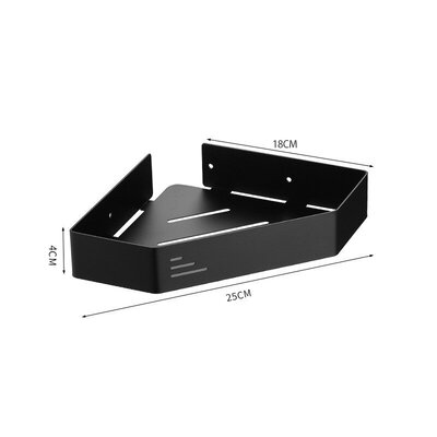 Tauset H5187 Angular SUS304 25cm Black