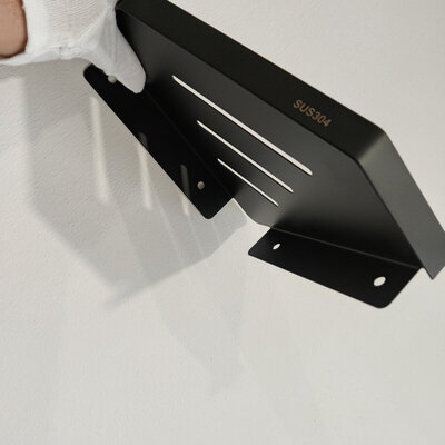 Tauset H5099 Angular SUS304 17.5cm Black