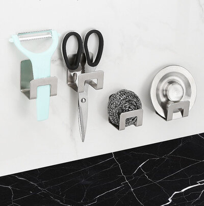IWConcept Sponge Rack L-50 Silver 4pcs
