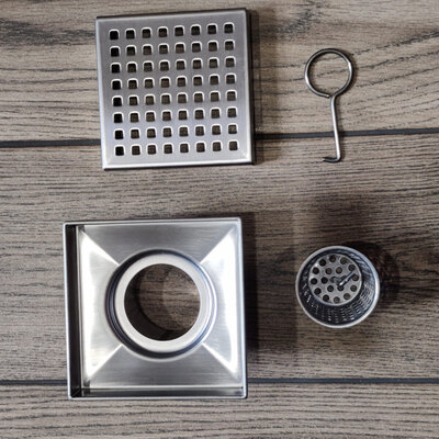 DISFACT DTQ-1 Premium 10x10cm SUS304 Silver