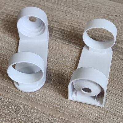 COS Toothbrush Holder Wall 2pcs White