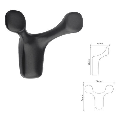 Disfact Horns-2 Zinc 2pcs Black