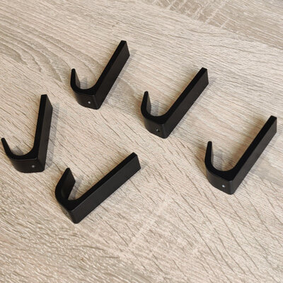Disfact Hook-L Black 5pcs