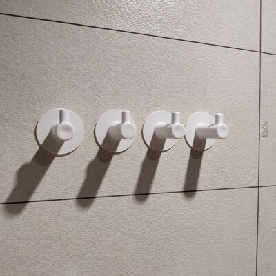 Bauni B-020 Nordic Style (White) 4pcs