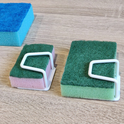 Haowa Sponge Holder (3M) 2pcs White