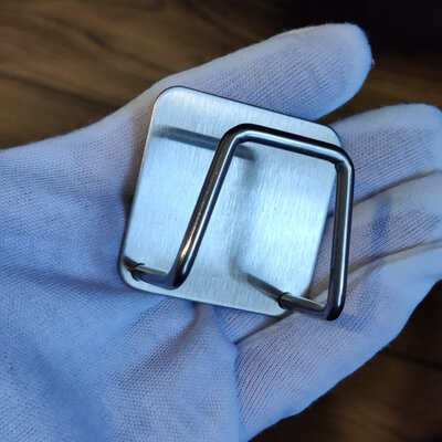 Jelos Sponge Holder (Glue) 2pcs Silver