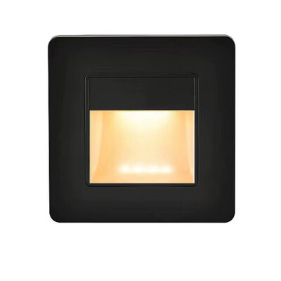 BIO-PASS LED STEP LIGHT BASE (1.5W/3000K) Black