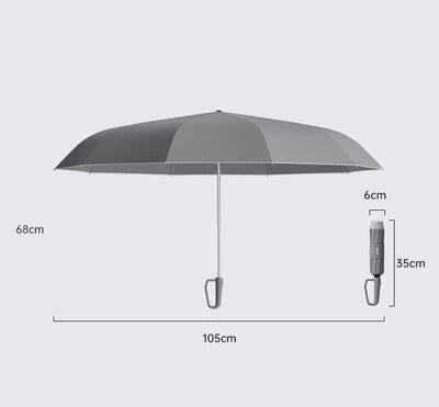 ZUODU T23147 105cm Smile Gray