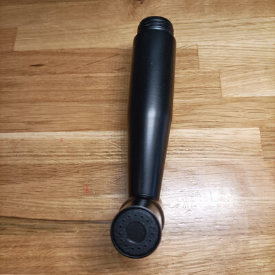 Fauset Z-11 (hose+shower+holder) Black