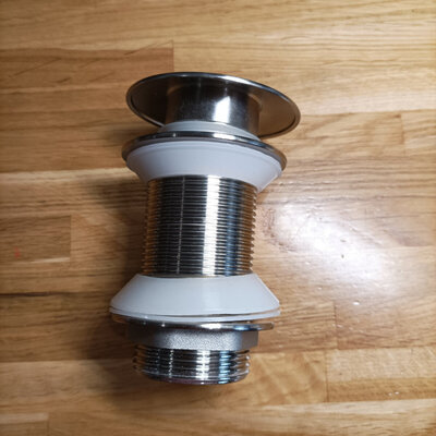 Disfact D121 Click-Clack (Without overflow) Silver