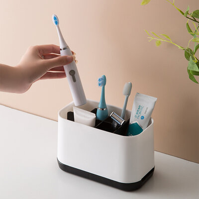 EasyStore Toothbrush Caddy XL-size Black