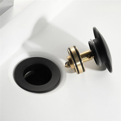 Disfact D121 Click-Clack (Without overflow) Black