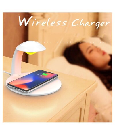 ProZone Mini-Light Wireless Charger White