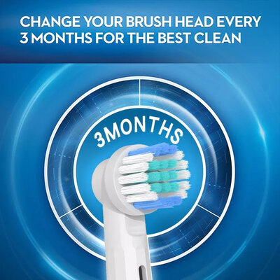 Meylong for ORAL-B (SB17A) Classic (2pcs) White