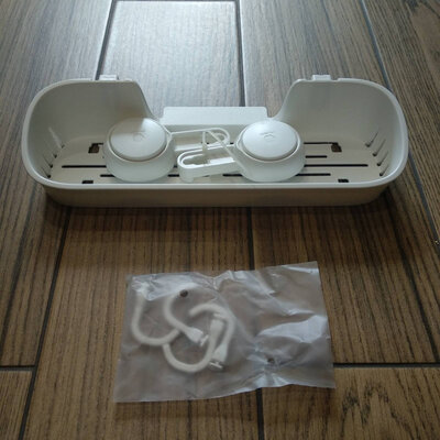 Taili AW633 (Storage Shelf + hook) White