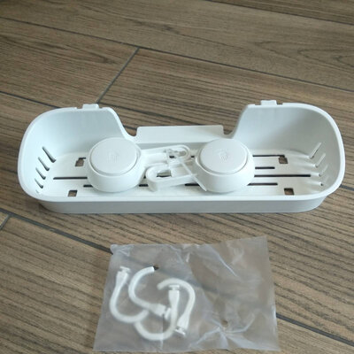 Taili AW633 (Storage Shelf + hook) White